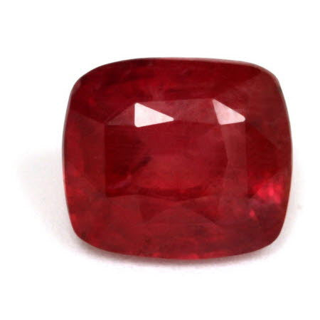 Ruby Cushion  GIA Certified Untreated 1.54 cts.