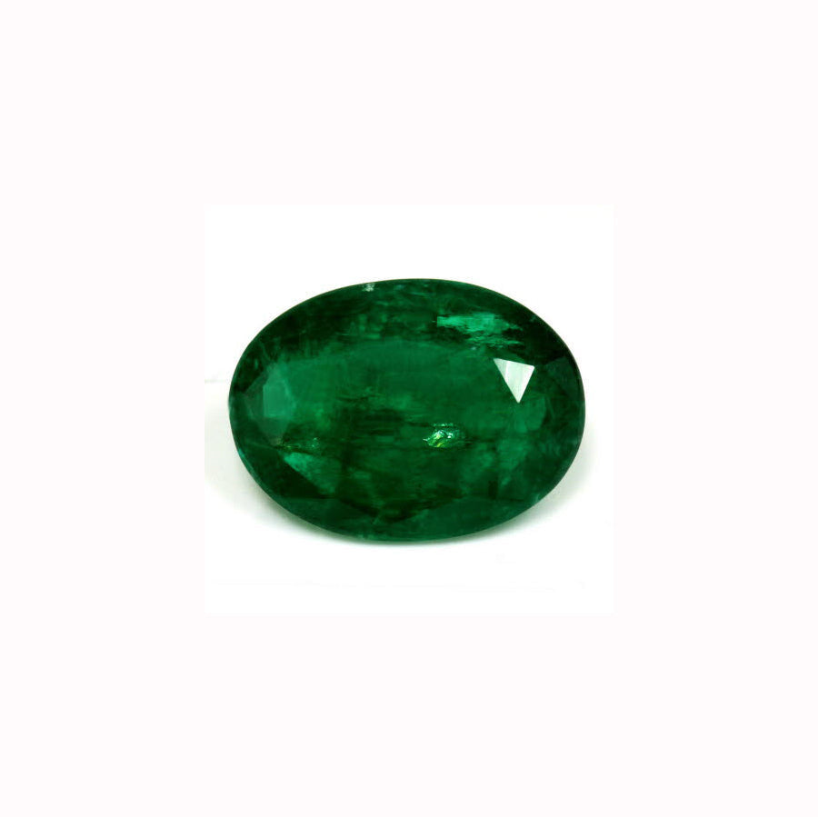 Emerald  Oval GIA Certified 6.48 cts.