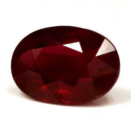 Ruby Oval GIA  Certified 1.99 cts.