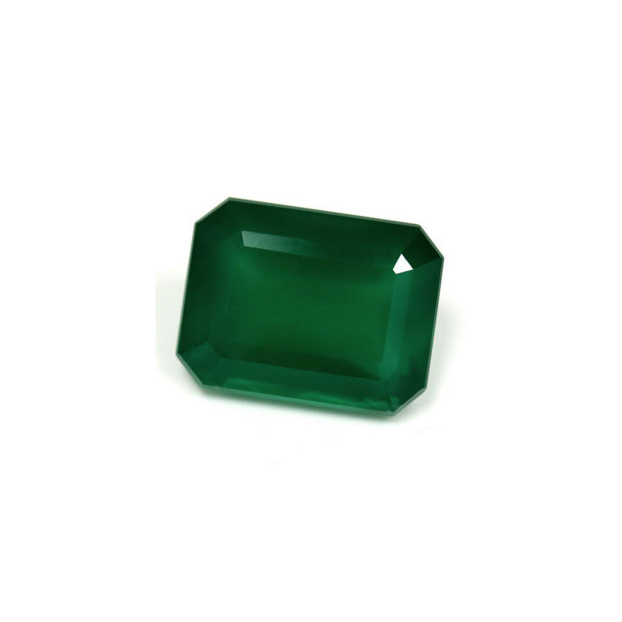 Green Emerald Cut Emerald GIA Certified Untreated 5.58 cts.