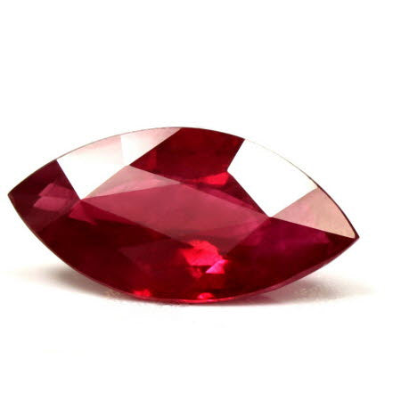 Ruby  Marquise GIA Certified 1.11 cts.
