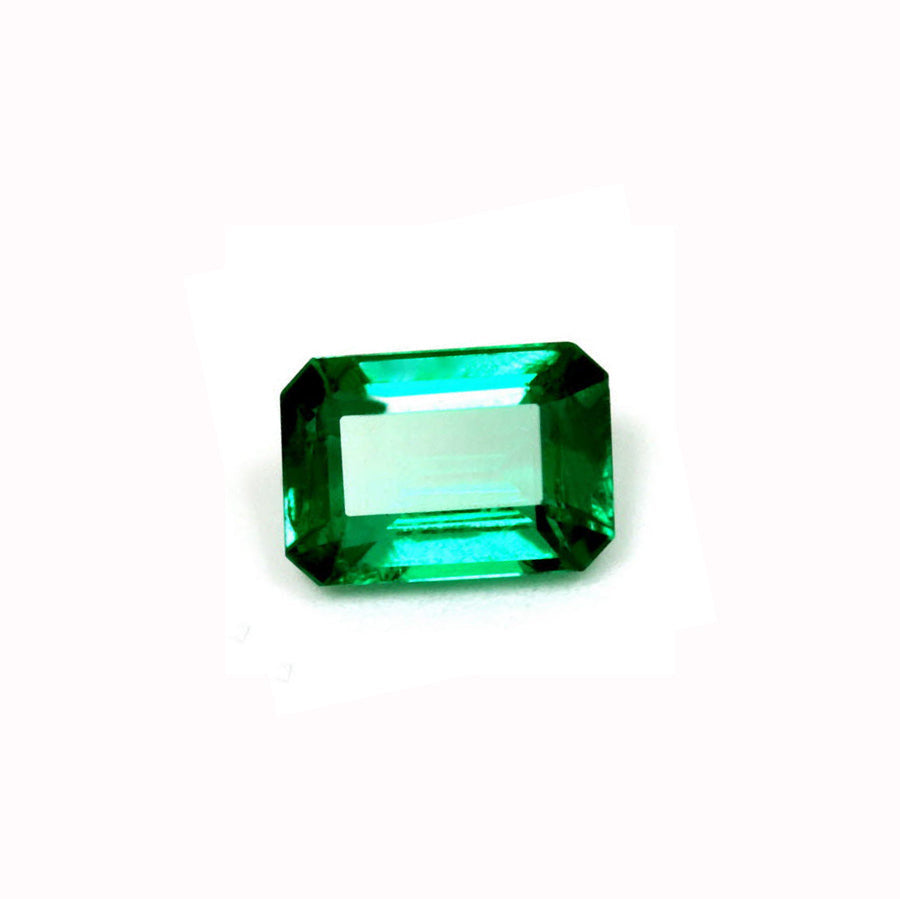 0.86 cts. Emerald Cut Emerald GIA Certified