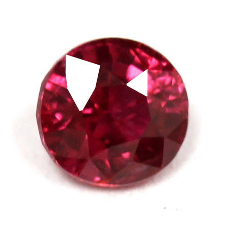Ruby Round  GIA Certified Untreated 0.85 cts.