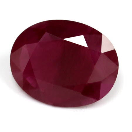 Ruby  Oval 2.50 cts.