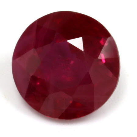 Ruby  Round  0.97 cts.