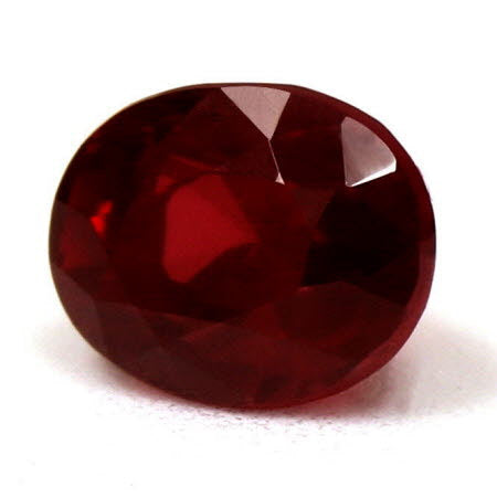 Ruby Oval  Untreated 0.72 cts.