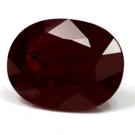 Ruby  Oval GIA Certified 4.12 cts.