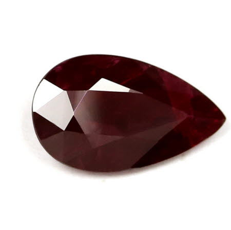 Ruby Pear  1.87 cts.