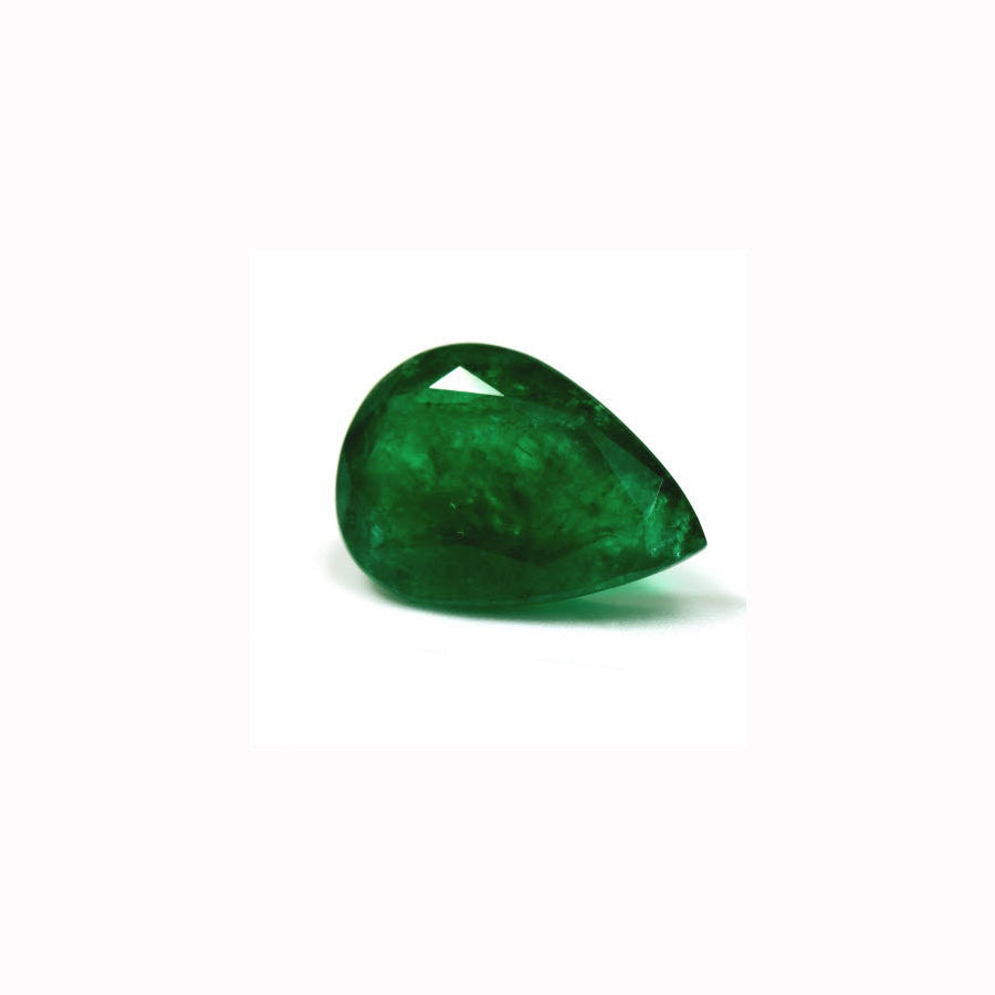 Emerald  Pear GIA Certified 12.51 cts.