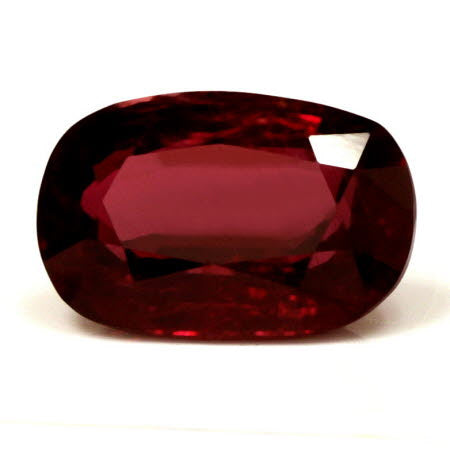 Ruby Cushion  GIA Certified Untreated 1.28 cts.