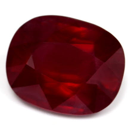 Ruby Cushion  Composite 8.28 cts.