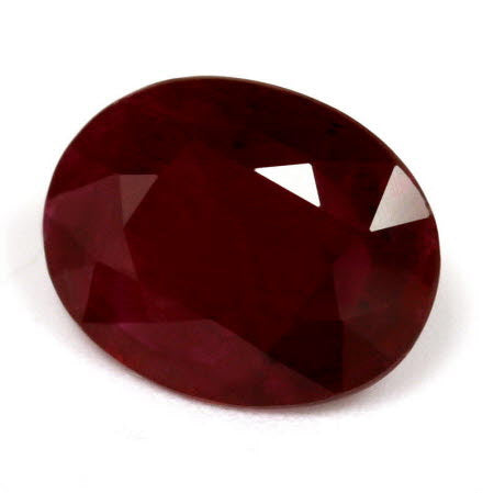 Ruby Oval GIA  Certified 2.55 cts.