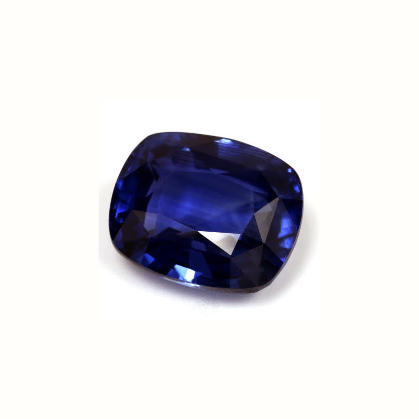 BLUE SAPPHIRE Cushion GIA Certified 11.94   cts.