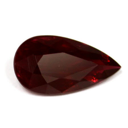 Ruby Pear   1.83 cts.