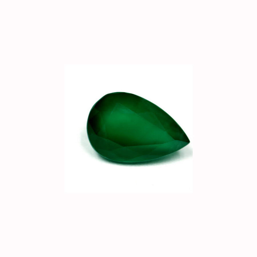 Emerald Pear GIA Certified Untreated 3.49 cts.