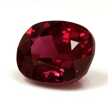Ruby  Cushion GIA Certified Untreated 1.07 cts.