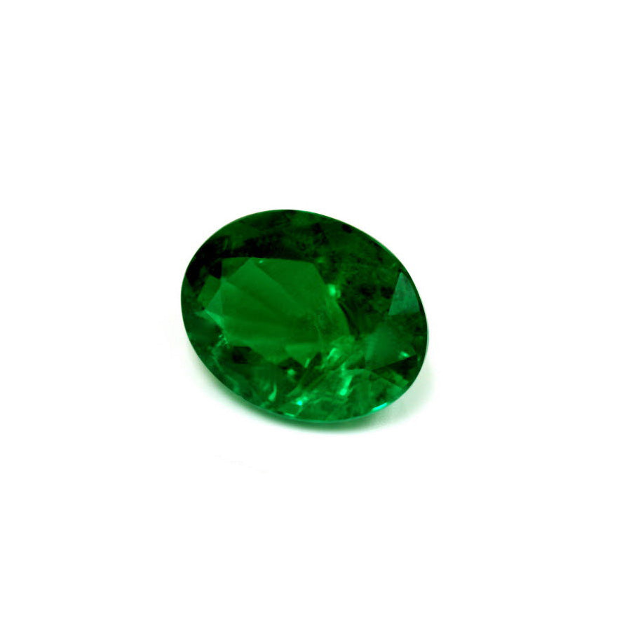 Green Emerald Oval GIA Certified 5.80 cts.