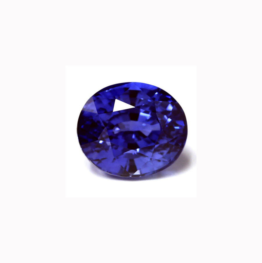 5.67 cts. Blue Sapphire Oval GIA Certified