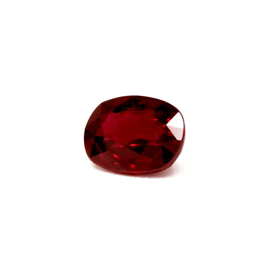 Ruby Cushion GIA Certified Untreated  1.30 cts.