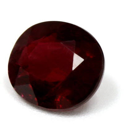Ruby  Oval Untreated 0.72 cts.
