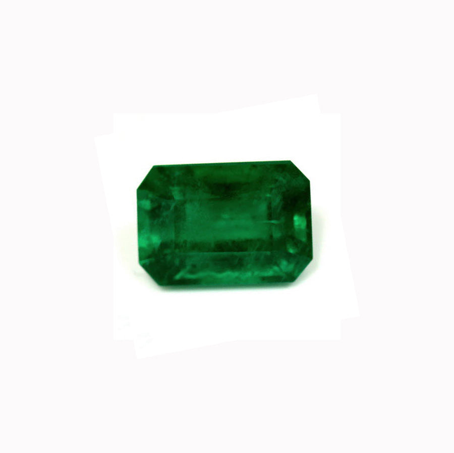 3.15 cts. Emerald Cut Emerald GIA Certified