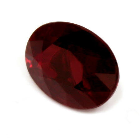 Ruby  Oval Untreated 0.82 cts.