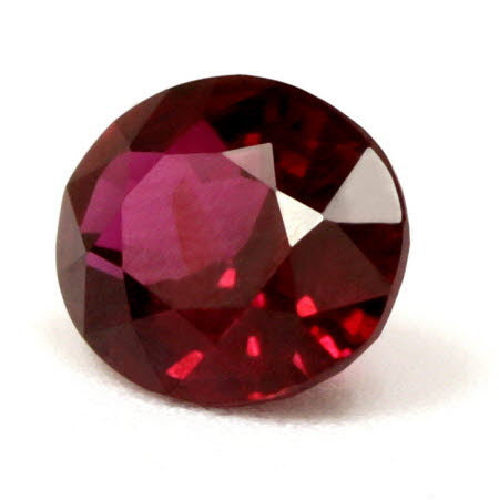Ruby  Oval Untreated 0.86 cts.
