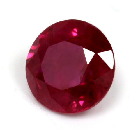 Ruby Round  GIA Certified 0.82 cts.