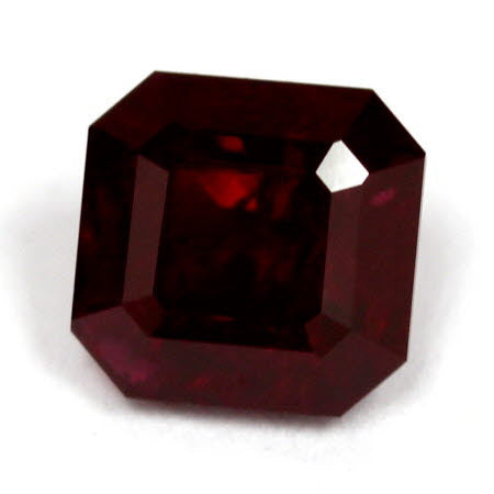 Emerald Cut Ruby GIA Certified  Untreated 1.69 cts.