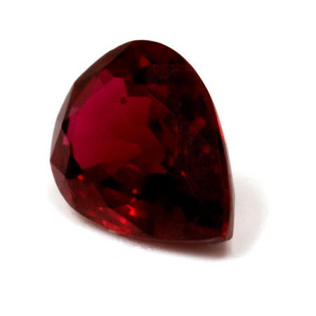 Ruby Pear  GIA  Certified  Untreated 0.73 cts.