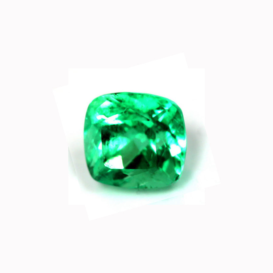 6.70 cts. Emerald Cushion GIA Certified