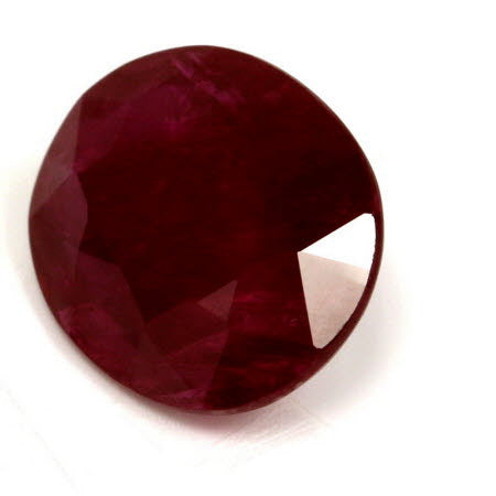 Ruby  Oval GIA  Certified 3.56 cts.