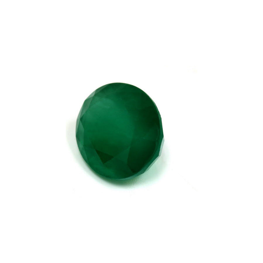 Green Emerald Oval GIA Certified Untreated 8.10 cts.