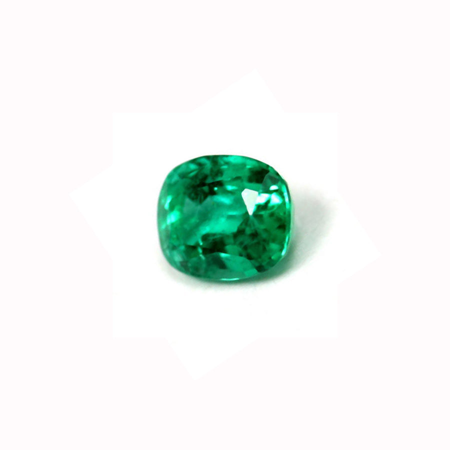0.59 cts. Emerald Cushion