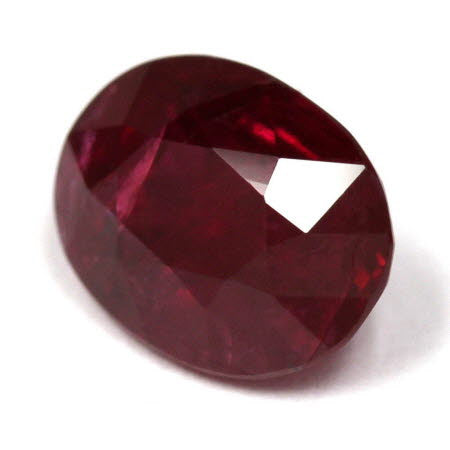 Ruby Oval GIA  Certified 3.03 cts