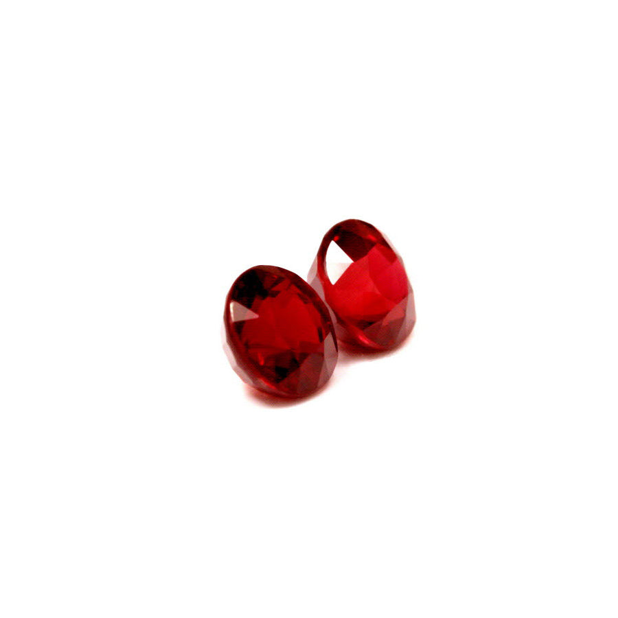 Ruby Round Matched Pair GIA Certified 2.47  cttw.
