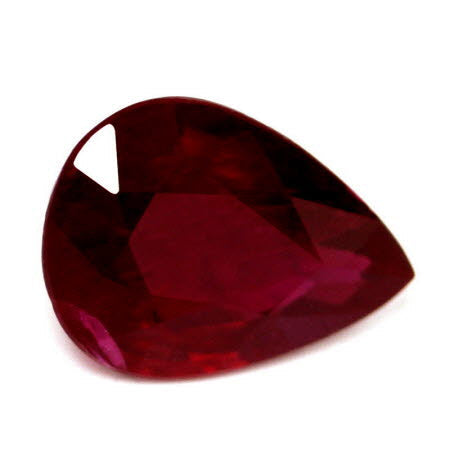 Ruby Pear  1.15 cts.